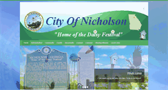 Desktop Screenshot of nicholson-ga.com